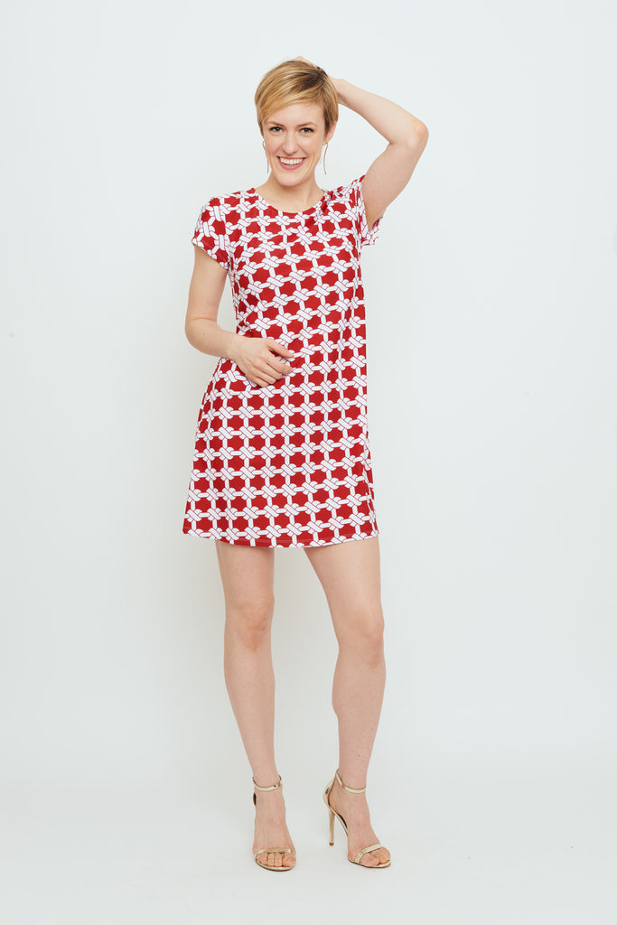 red dress bo Eva | RED Bardot Bow Detail Maxi Dress With Thigh Split